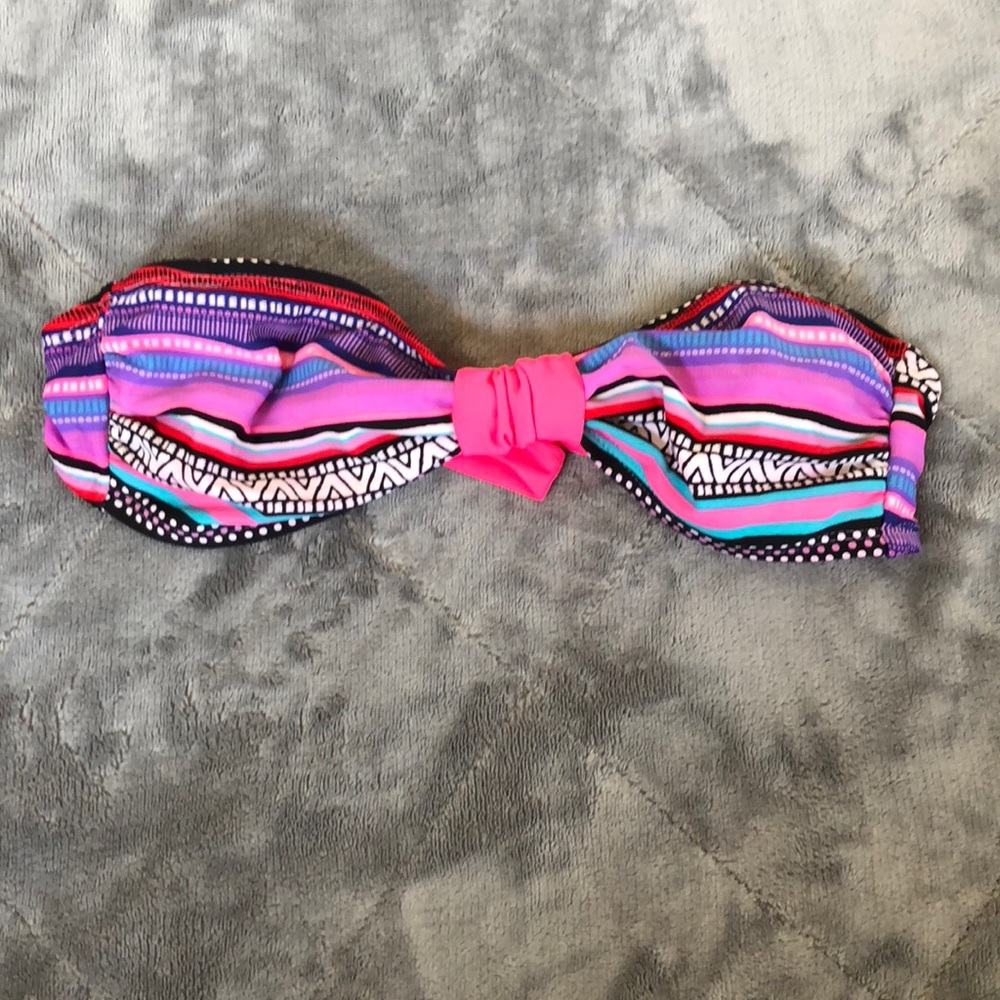 Strapless bikini top